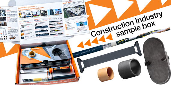 construction machinery sample box